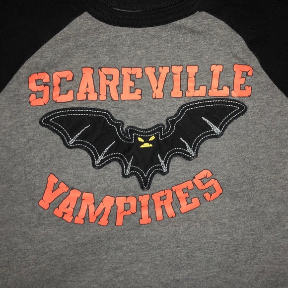 GAP Kids shirt Halloween spooky raglan - Picture 2 of 4
